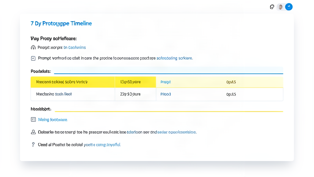 From Prompt to Prototype in 7 Days: the rapid build method